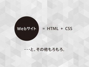 [ウェブデザインの基礎] ウェブサイトの仕組み・作成方法