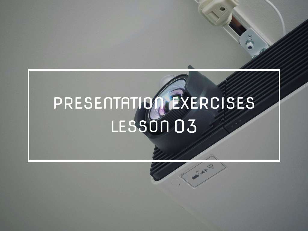 プレゼンテーション演習 第03回